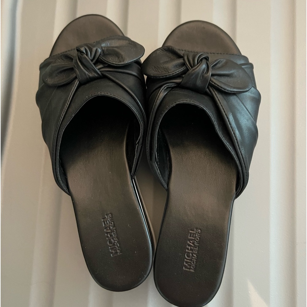 Michael Kors leather sandals